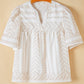 The Brittney Geometric Blouse - Oh she Rose