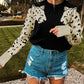 The Cats Meow Round Neck Sweater - Oh she Rose