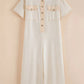 The 'Every Wear' Short Sleeve Wide Leg Jumpsuit - Oh she Rose