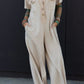 The 'Every Wear' Short Sleeve Wide Leg Jumpsuit - Oh she Rose