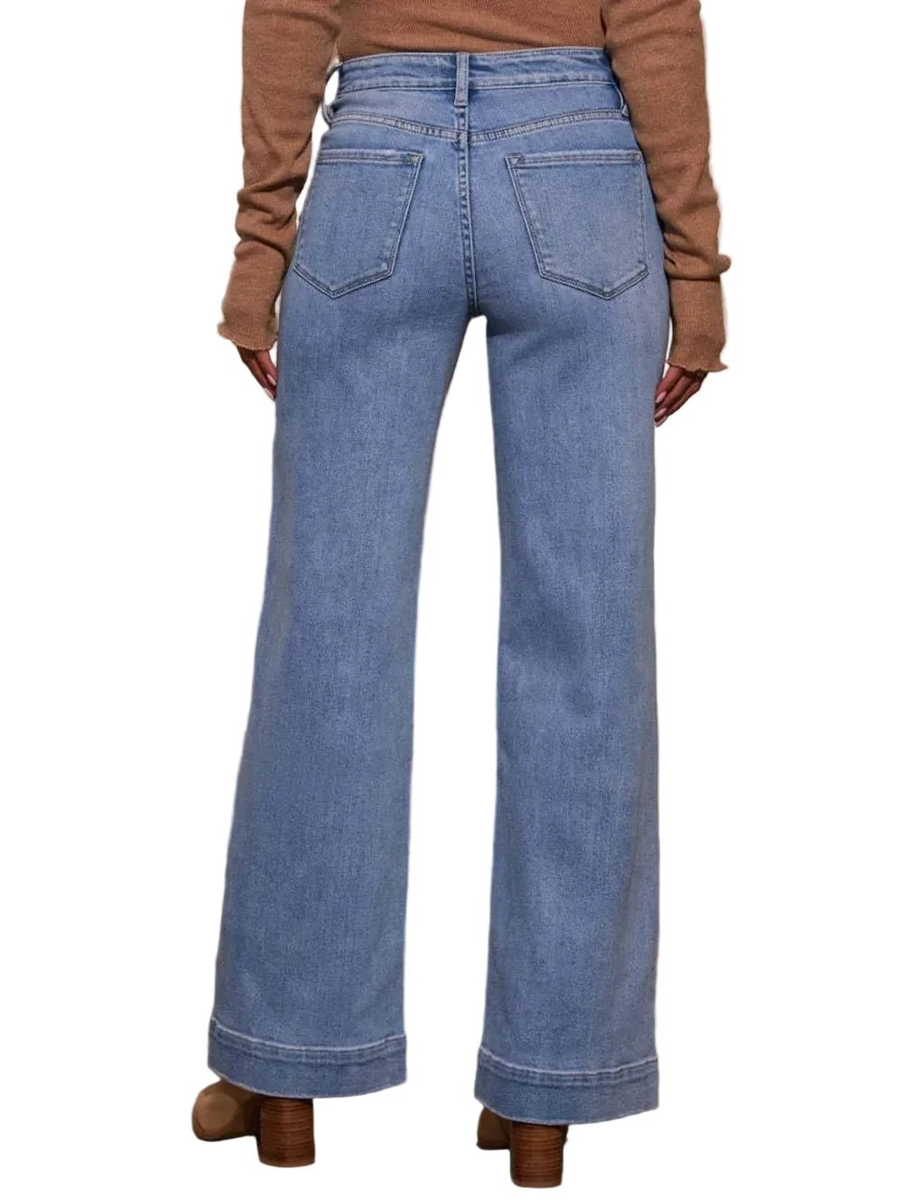 The Florence Wide - Leg Jean - Oh she Rose