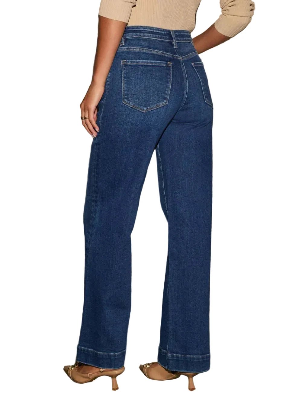 The Florence Wide - Leg Jean - Oh she Rose