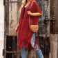 The Jackie Cardigan with Fringes - Oh she Rose