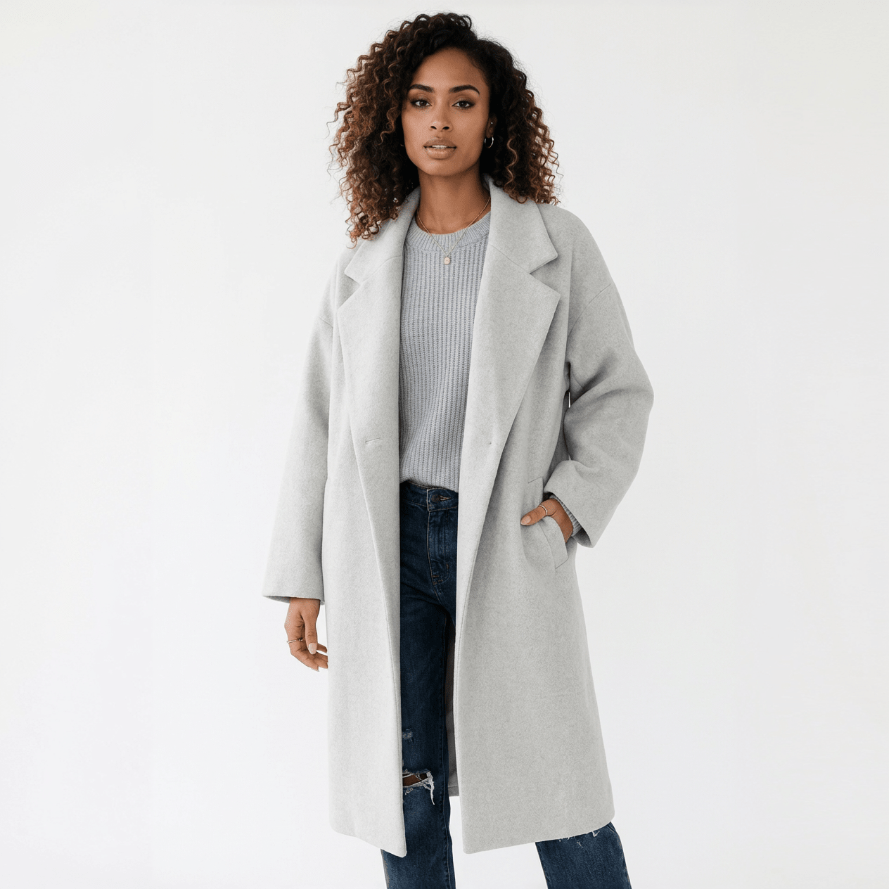 The Luxe Layer Overcoat - Oh she Rose