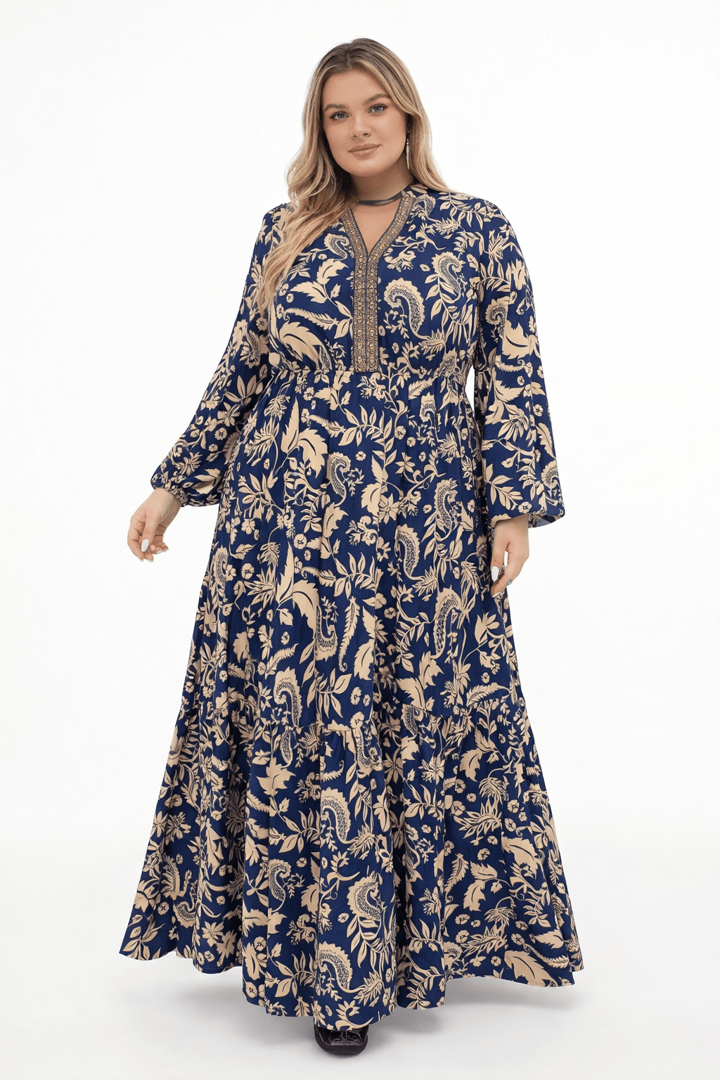 The Midnight Paisley Maxi - Oh she Rose