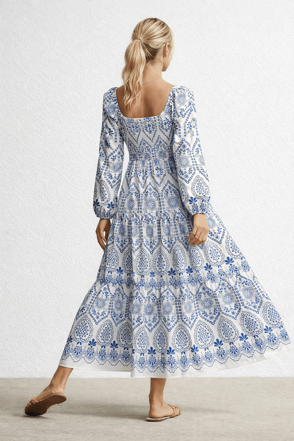 The Santorini Heirloom Maxi - Oh she Rose