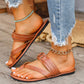 Toe Loop Sandals - Oh she Rose