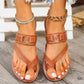 Toe Loop Sandals - Oh she Rose