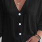 V - Neck Button Down Shirt - Oh she Rose