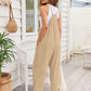 V - Neck Spaghetti Strap Jumpsuit - Oh she Rose