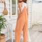 V - Neck Spaghetti Strap Jumpsuit - Oh she Rose