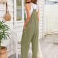 V - Neck Spaghetti Strap Jumpsuit - Oh she Rose