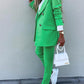 Who's that Hustler? Blazer and Pants Set - Oh she Rose