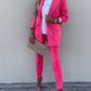 Who's that Hustler? Blazer and Pants Set - Oh she Rose