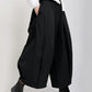 Wide Leg Pleated Cropped Pants - Oh she Rose