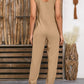 Wide Strap Jumpsuit with Pockets - Oh she Rose
