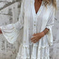 Witchy Woman Ruffle Sleeve Dress - Oh she Rose