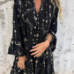Witchy Woman Ruffle Sleeve Dress - Oh she Rose