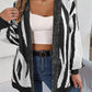 Zen Zebra Cardigan - Oh she Rose