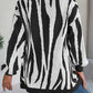 Zen Zebra Cardigan - Oh she Rose
