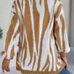 Zen Zebra Cardigan - Oh she Rose