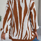 Zen Zebra Cardigan - Oh she Rose